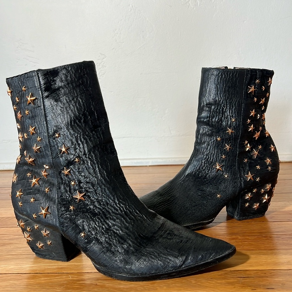 Matisse x Kate Bosworth - Charlotte Leather  Cowboy Boot | Size 9 1/2